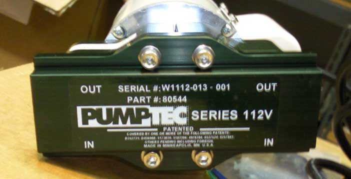 Mister water pump 200 psi pumptec 230 volts